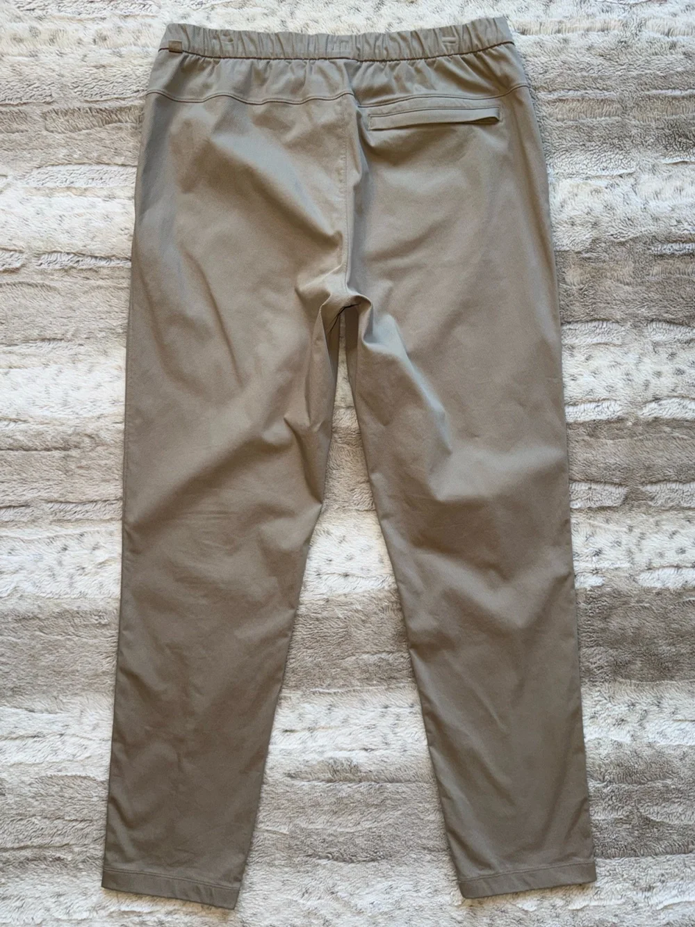 lululemon Cotton Twill Pintuck Pull-On Pant Regular in Sheer Oak Size L